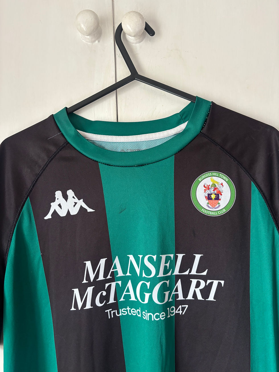 Thumbnail: 2023-24 Burgess Hill Town Player Issue Home Shirt #2 (Excellent) S