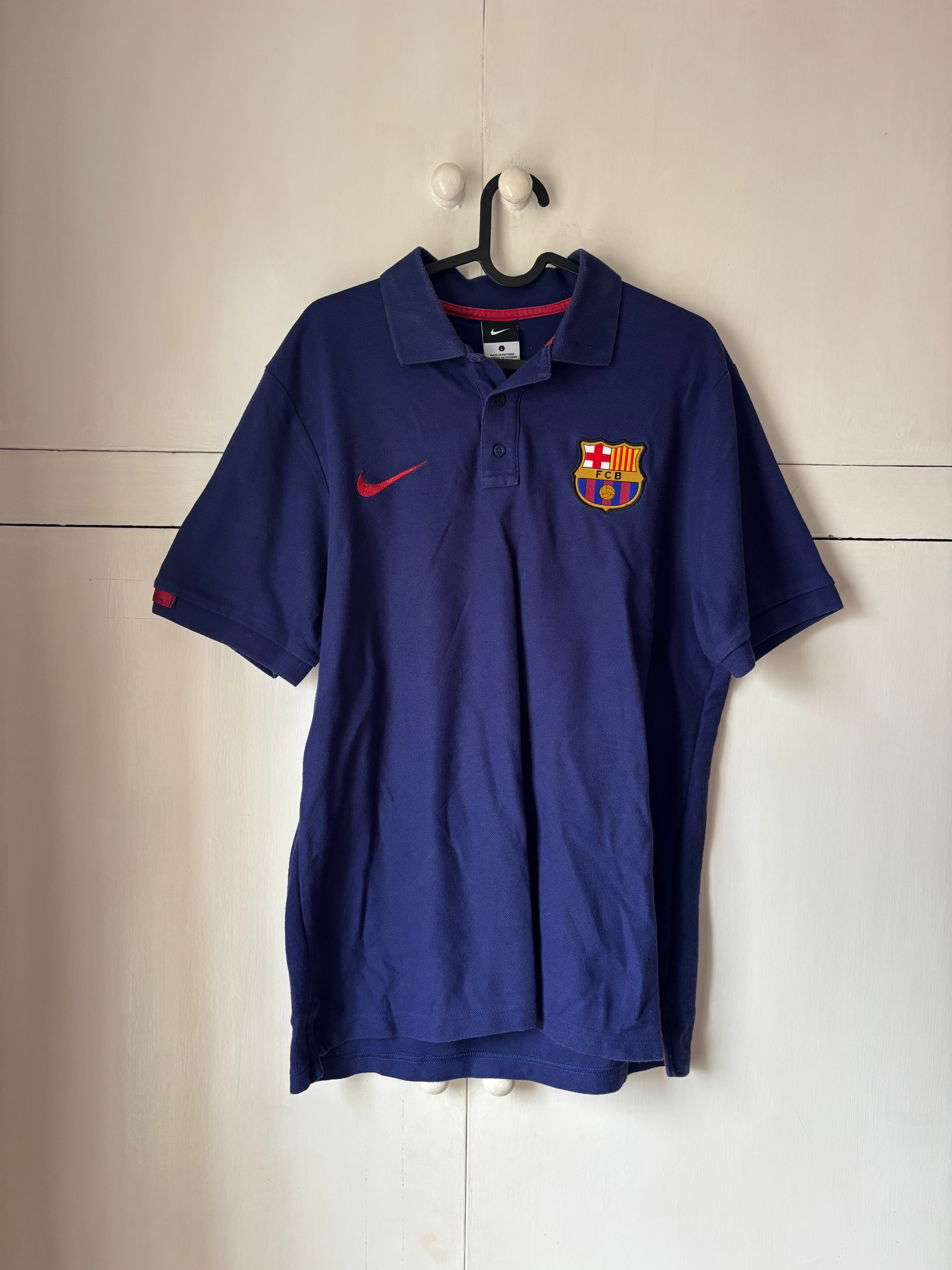 2015-16 Barcelona Nike Polo Shirt (Excellent) L