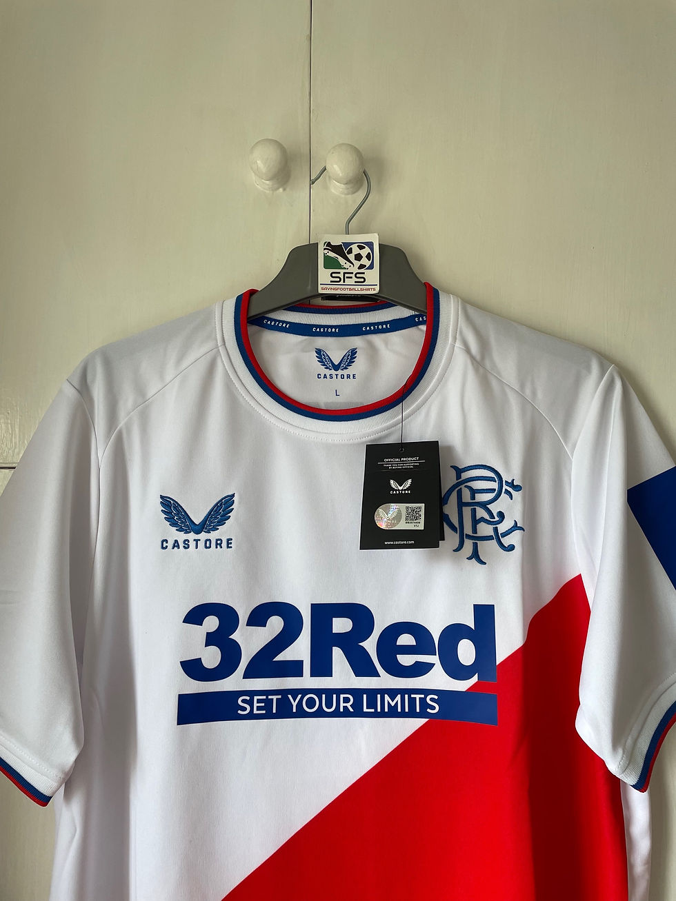 Thumbnail: 2022-23 Rangers Away Shirt *BNWT* L