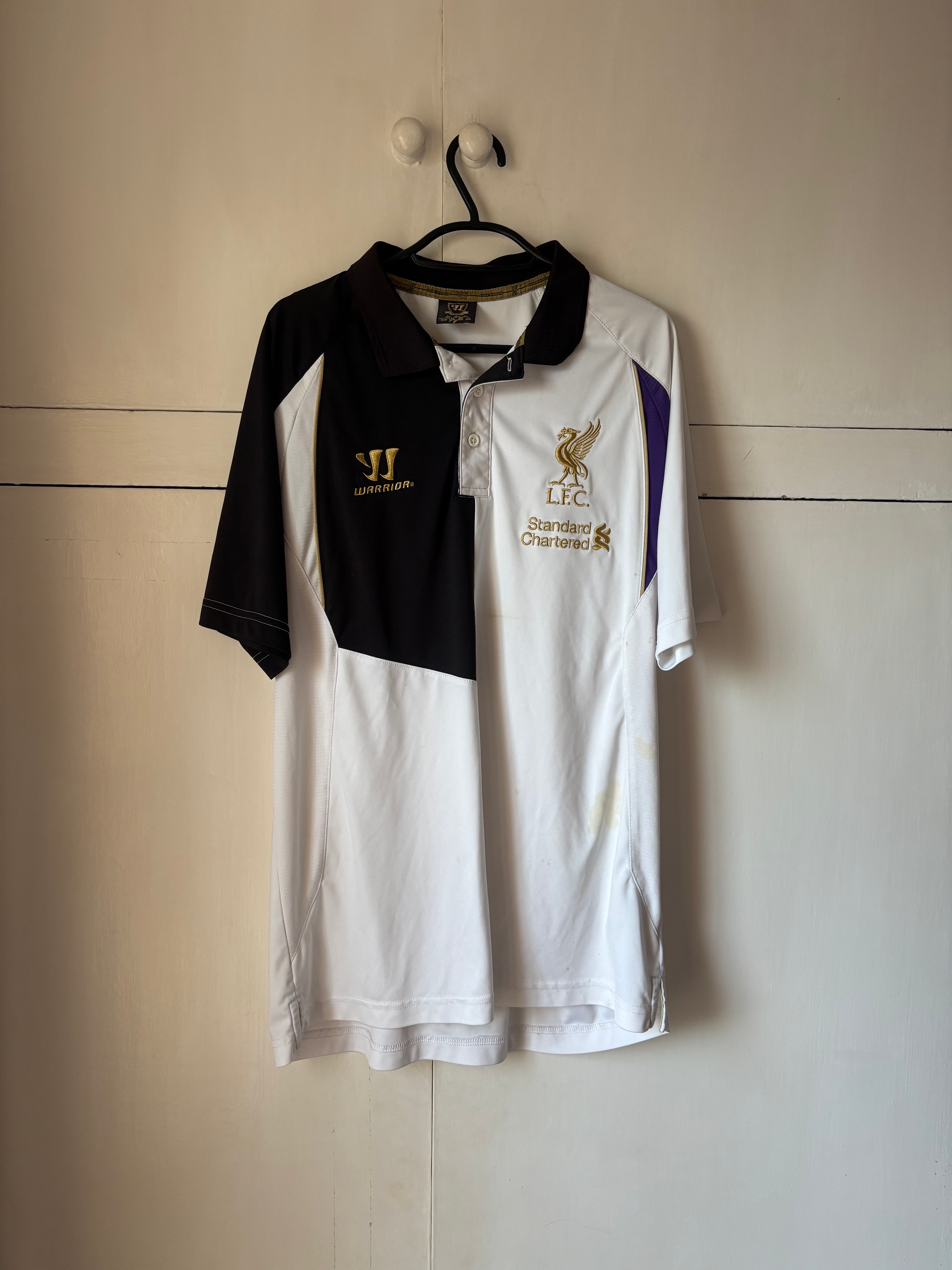 2013-14 Liverpool Warrior Polo Shirt (Very Good) L