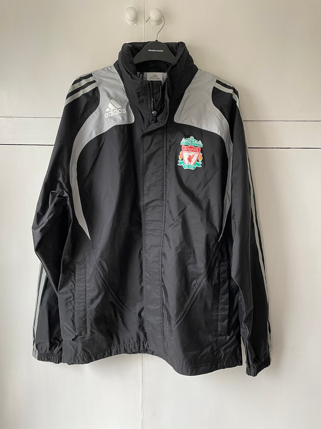 2008-09 Liverpool adidas Rain Jacket (Excellent) S