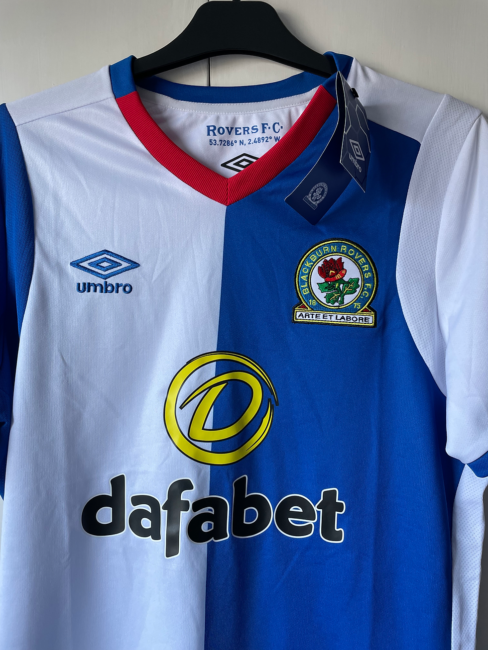 Thumbnail: 2016-17 Blackburn Home Shirt *BNWT* S