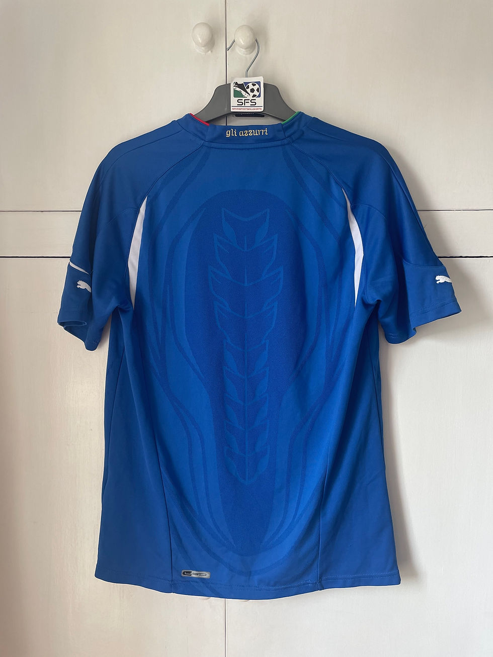 Thumbnail: 2010-12 Italy Home Shirt (Excellent) M