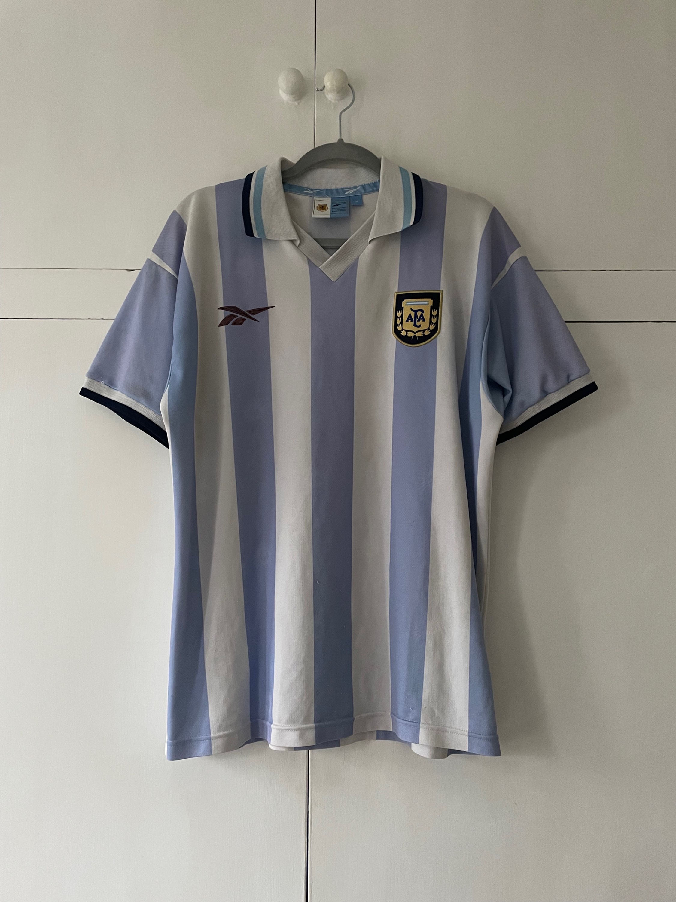 1999-00 Argentina Home Shirt (Good) M