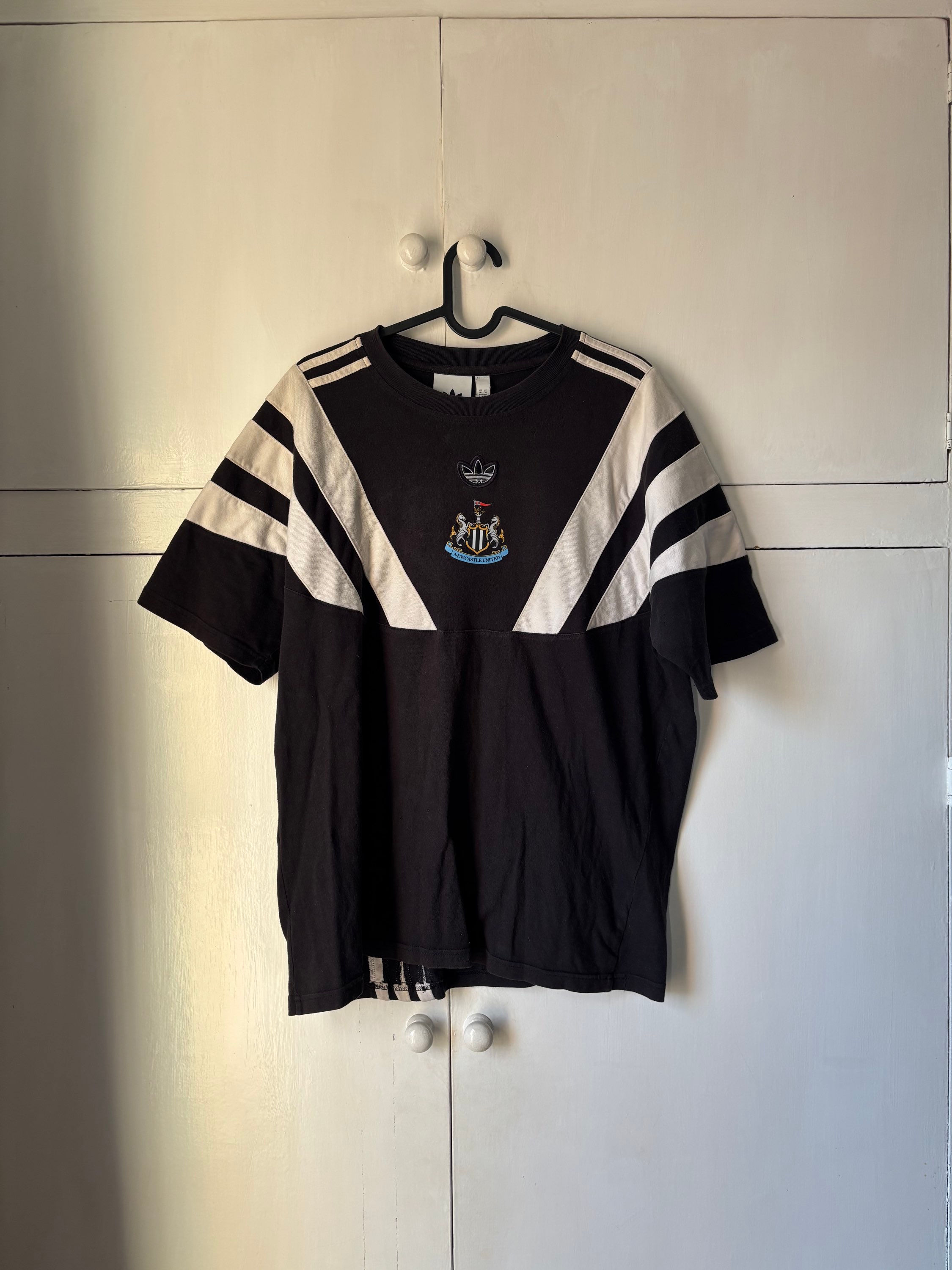 2000s Newcastle adidas Supporters T-Shirt (Very Good) M