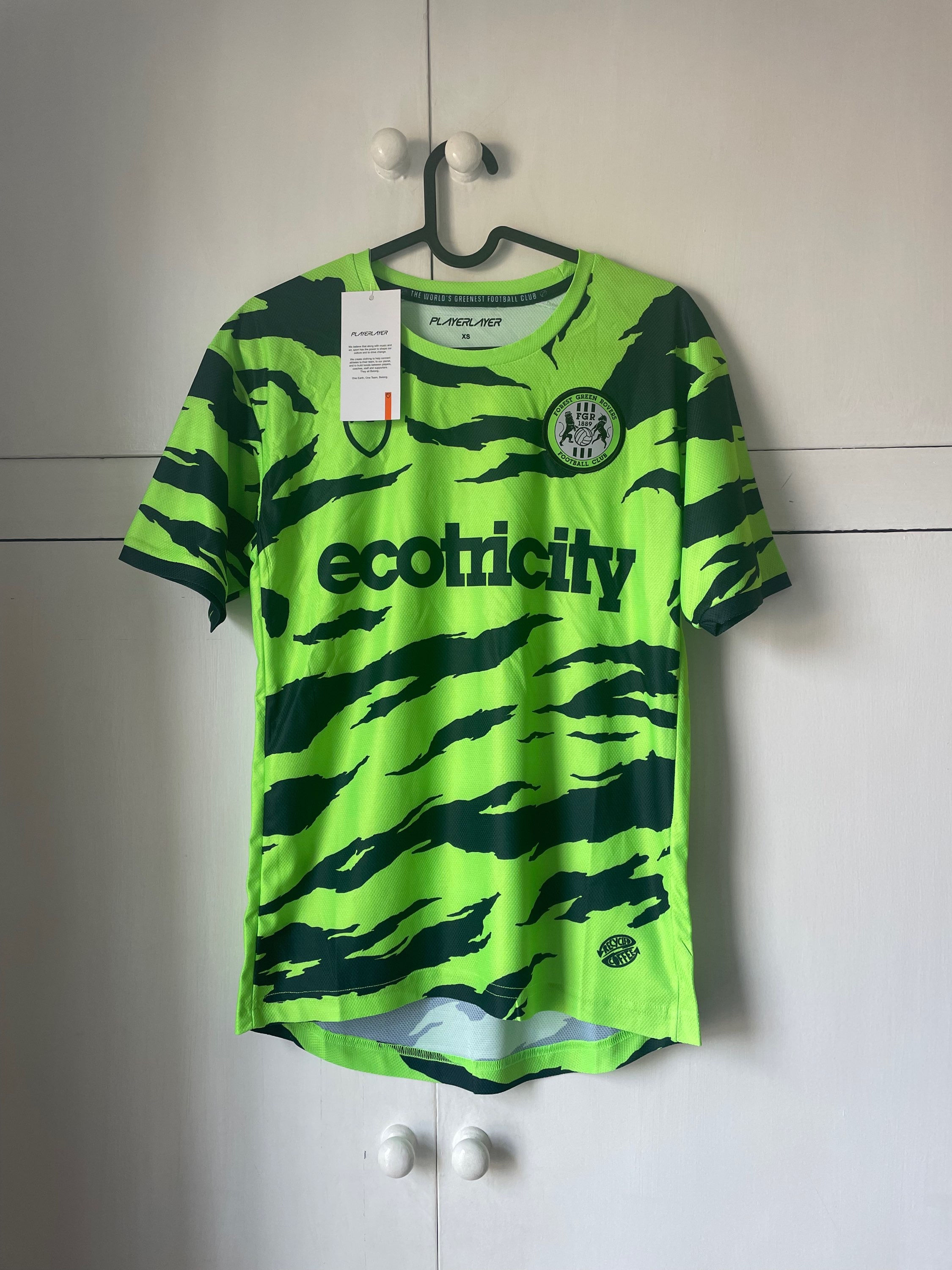 2022-23 Forest Green Rovers Home Shirt *BNWT* XS