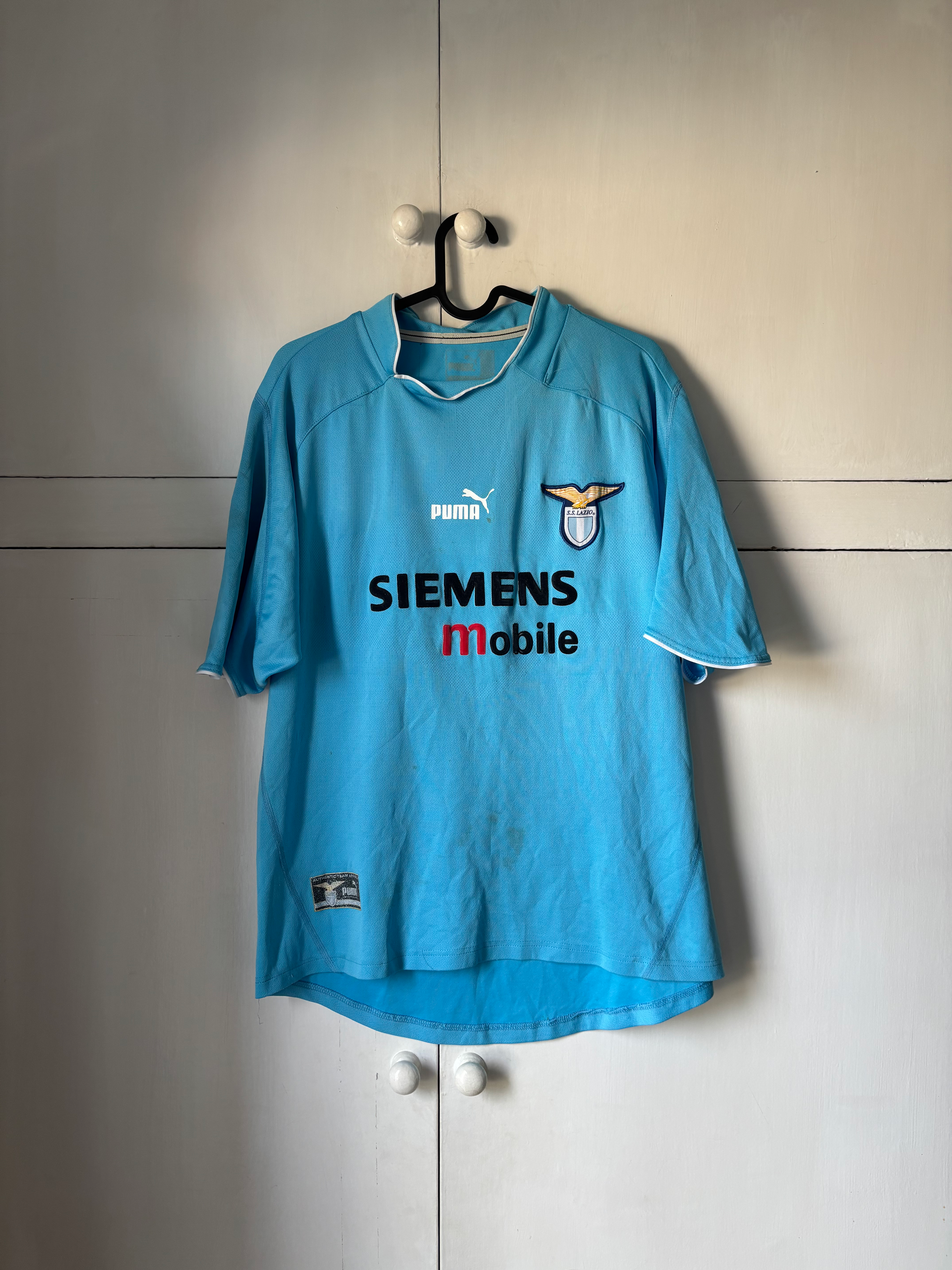 2002-03 Lazio Home Shirt (Good) L