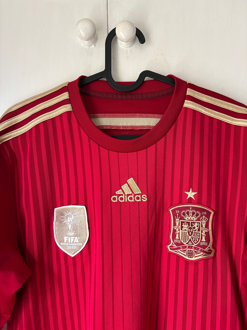 Thumbnail: 2013-15 Spain Home Shirt (Excellent) S