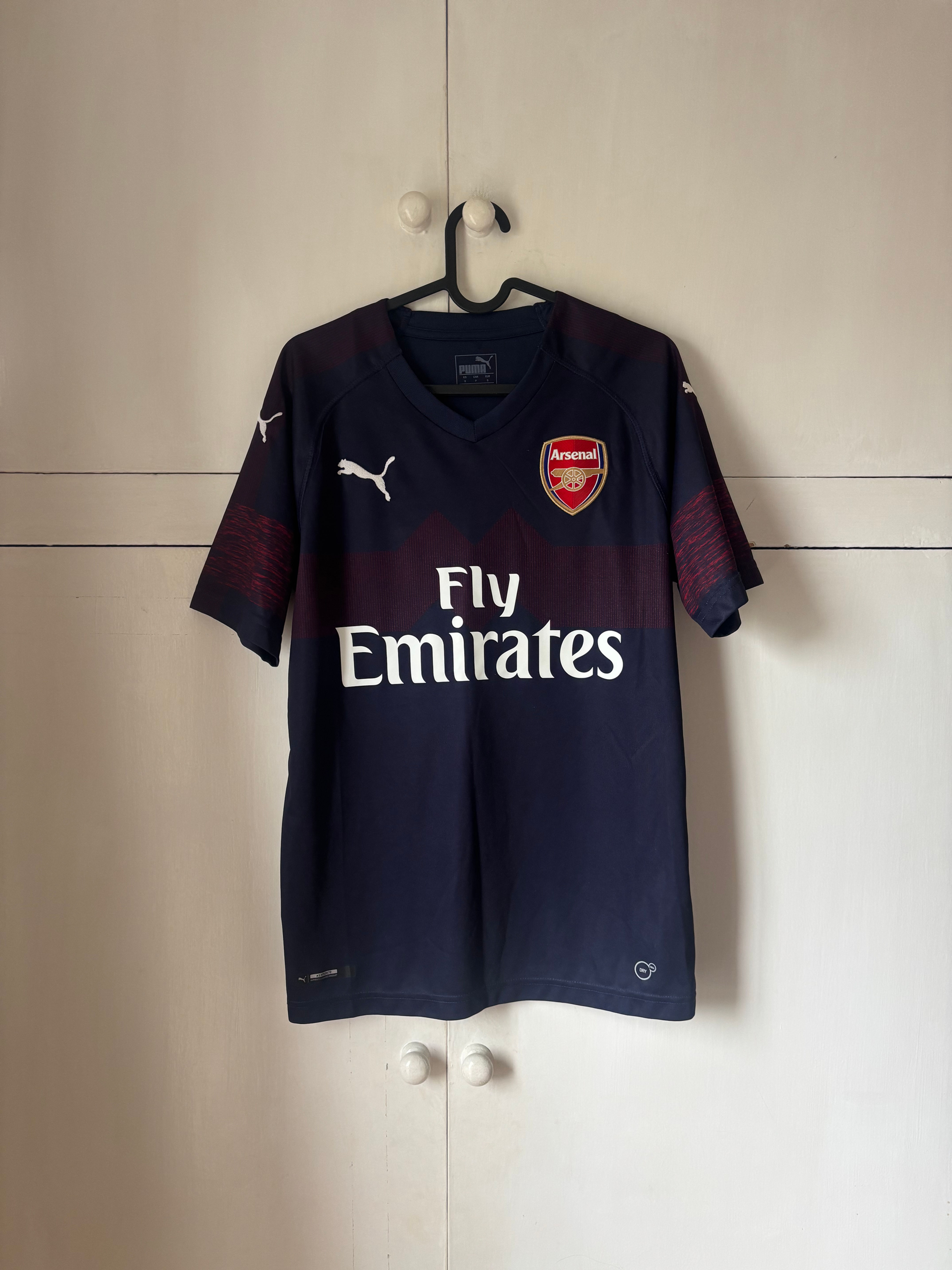 2018-19 Arsenal Away Shirt #27 (Excellent) S