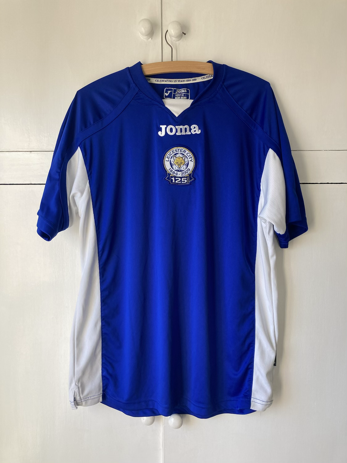 2009-10 LEICESTER '125 YEARS' HOME SHIRT (EXCELLENT) L