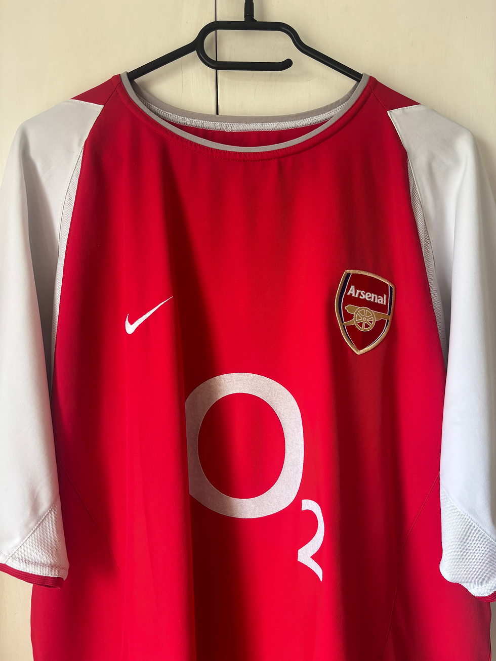Thumbnail: 2002-04 Arsenal Home Shirt Henry #14 (Excellent) XL