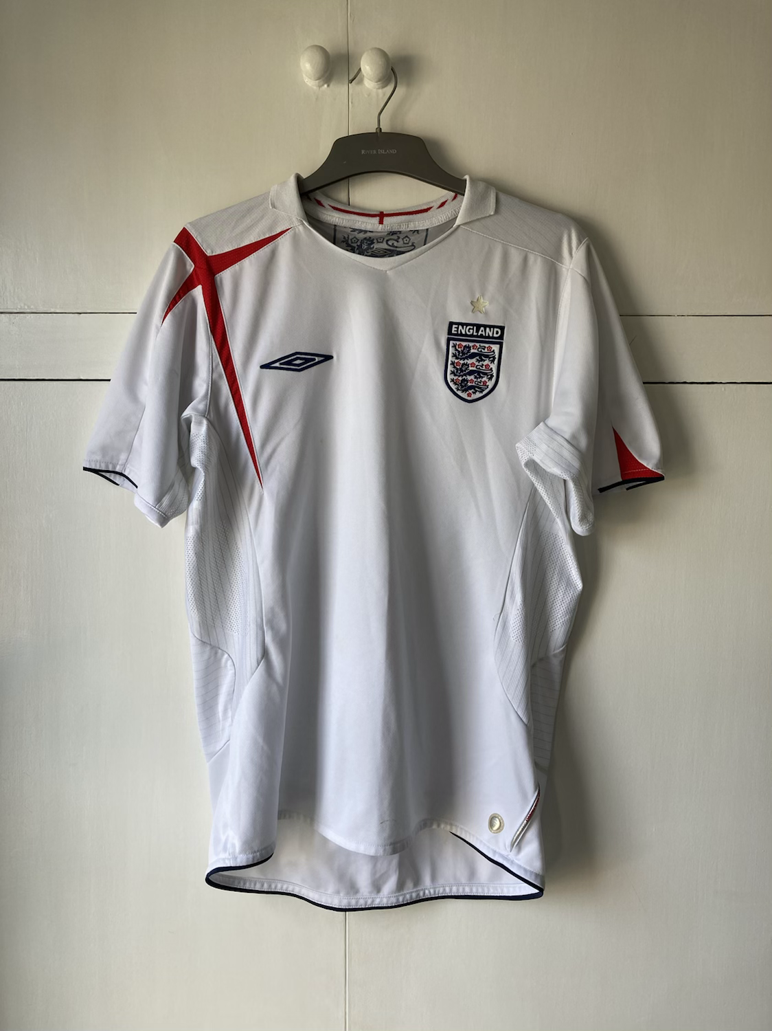 2005-07 England Home Shirt (Excellent ) M