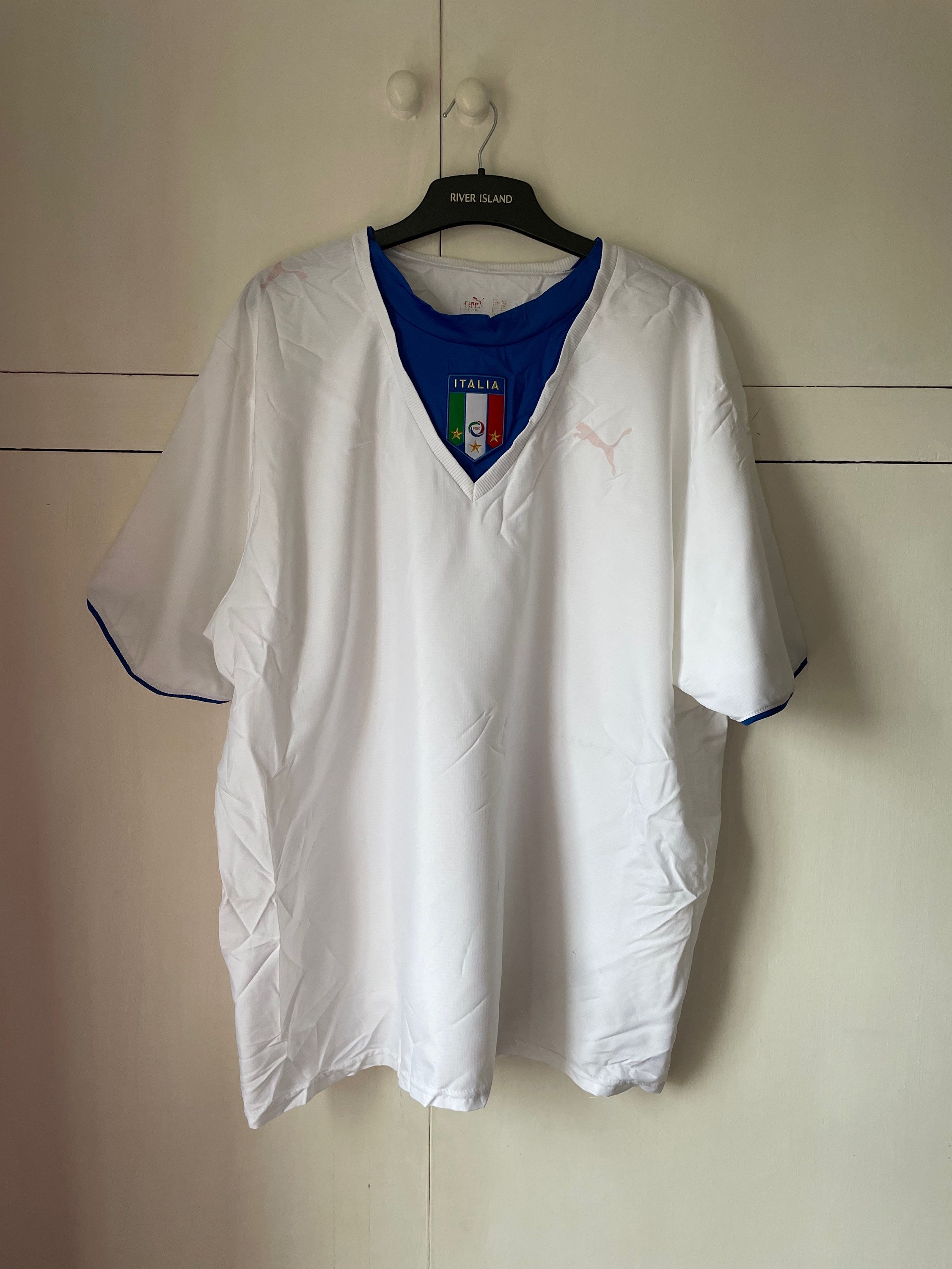 2006 Italy Away Shirt (Good) XXL