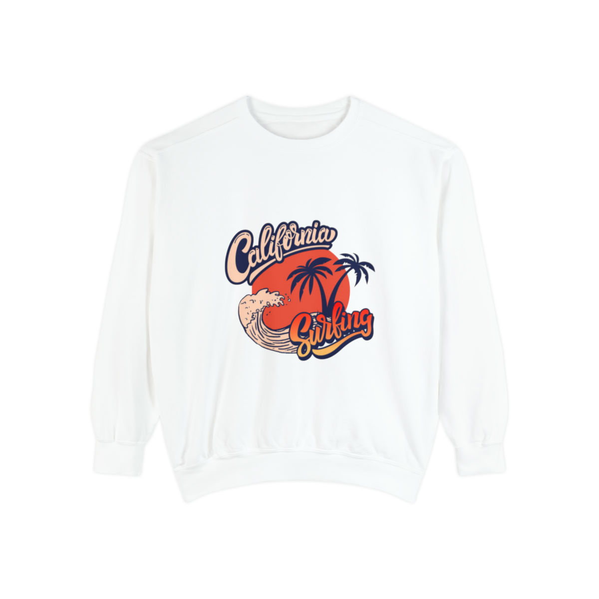Unisex Cali Garment-Dyed Sweatshirt