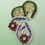 Thumbnail: Women's handwoven seashell earrings 