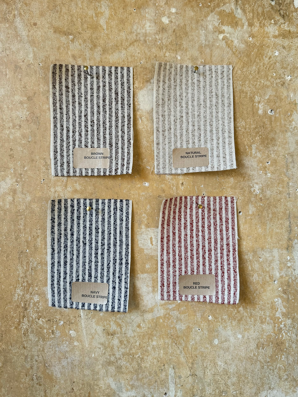 Thumbnail: BOUCLE STRIPE - DOUBLE WIDTH
