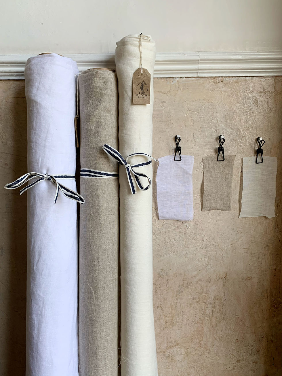 Double Width Linen Muslin THE CLOTH SHOP