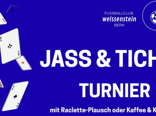 Jassen, Tichu und Raclette am 29.11!