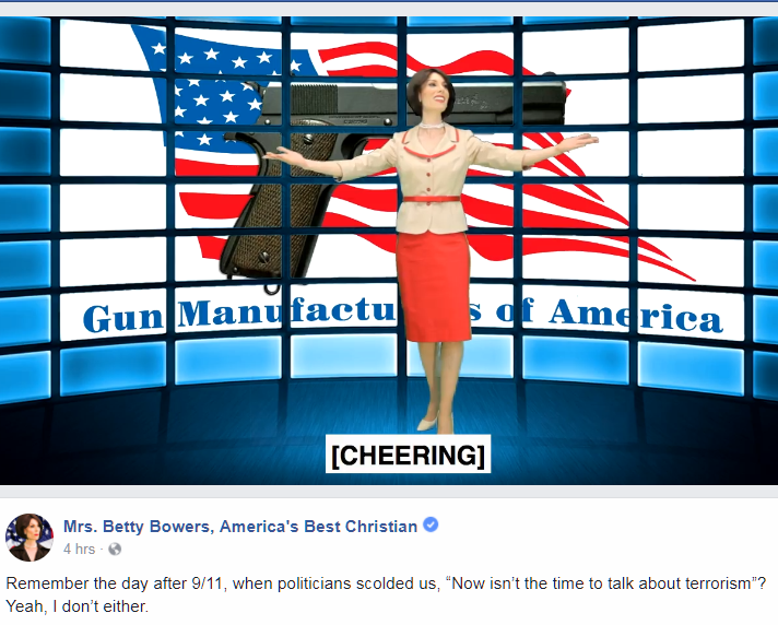 Betty Bowers Guns in America