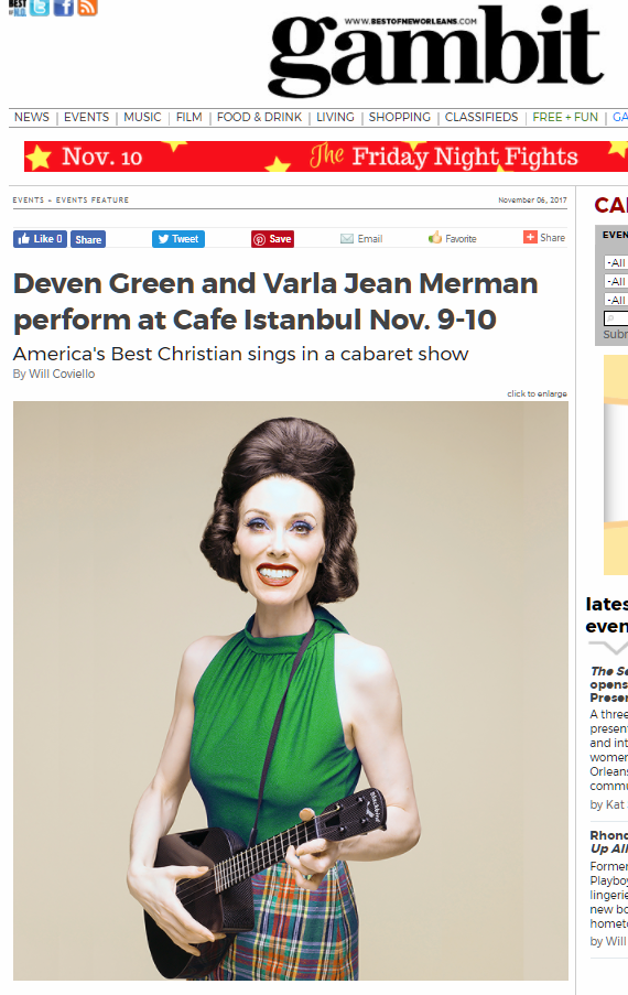 Best of New Orleans Deven Green