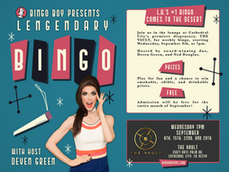 Live Bingo at The Vault with Deven& Ned