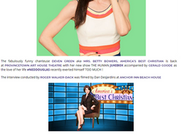 Deven Green at hit in Ptown