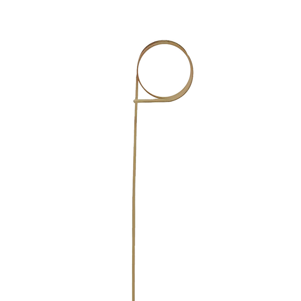 Bamboo Stick With Bended Head