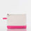Thumbnail: Canvas Color Block Accessories Bag