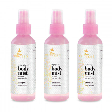 Disney Princess Body Mists-100ml  (3 Piece)
