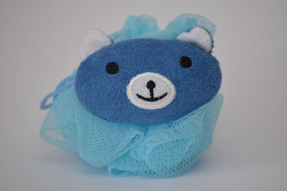 Kids Blue Bath Sponge