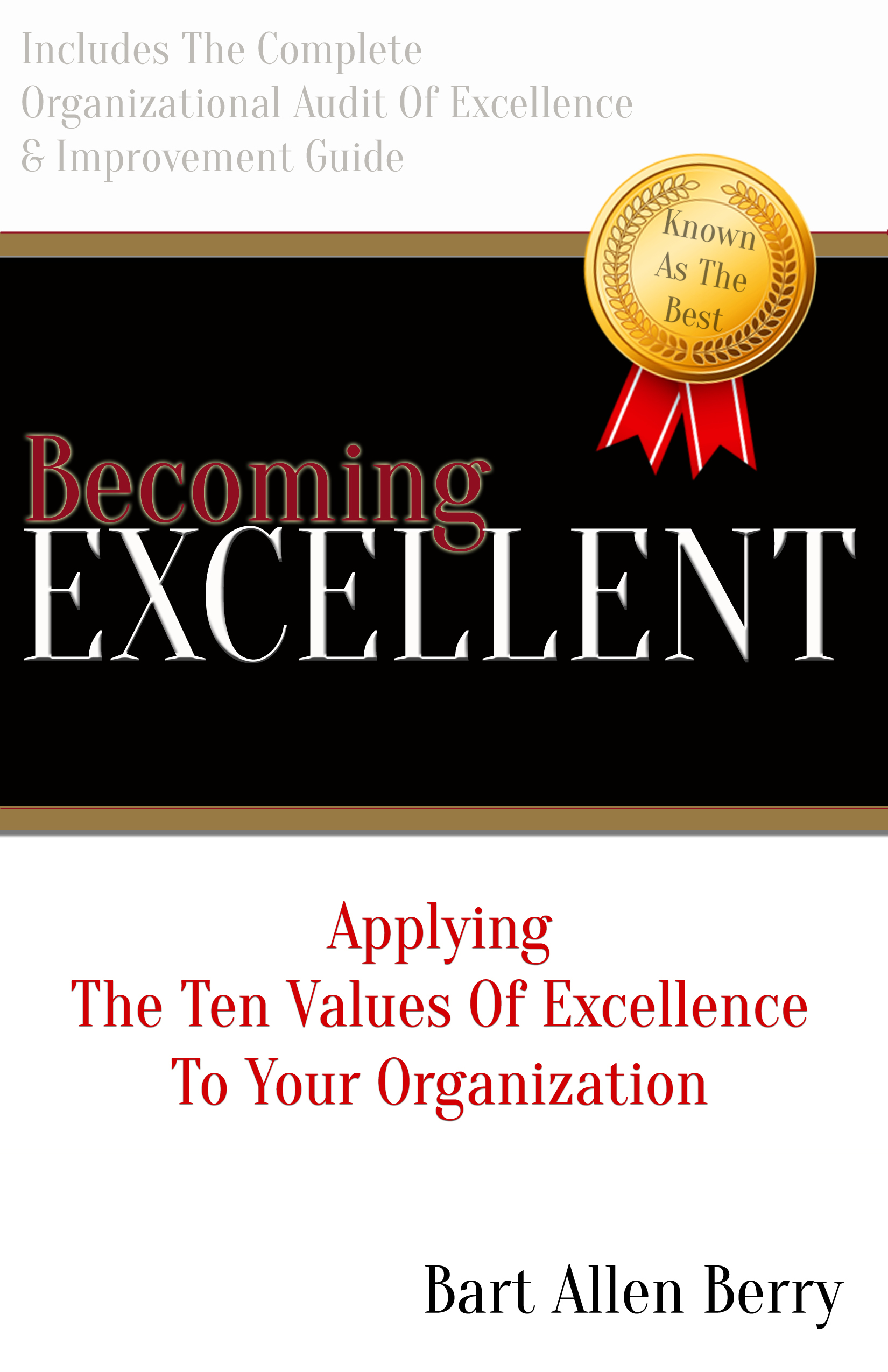 Becoming Excellent Book