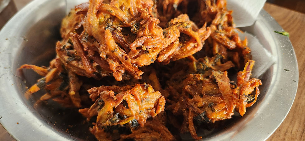 onion pakoras