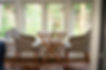 To comfortable chairs and a table