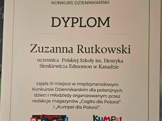 WIELKIE GRATULACJE DLA NASZEJ ABSOLWENTKI!