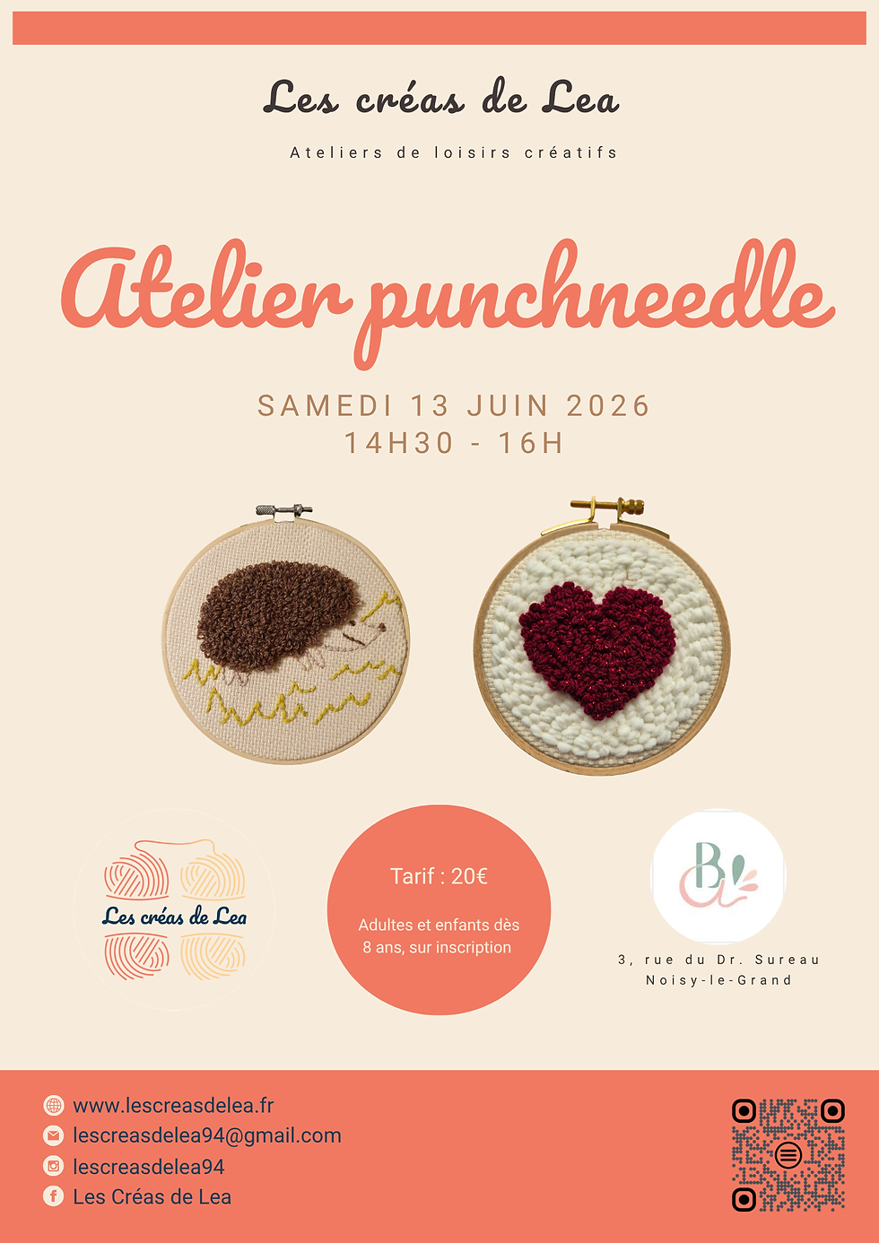 Punchneedle - 13 juin