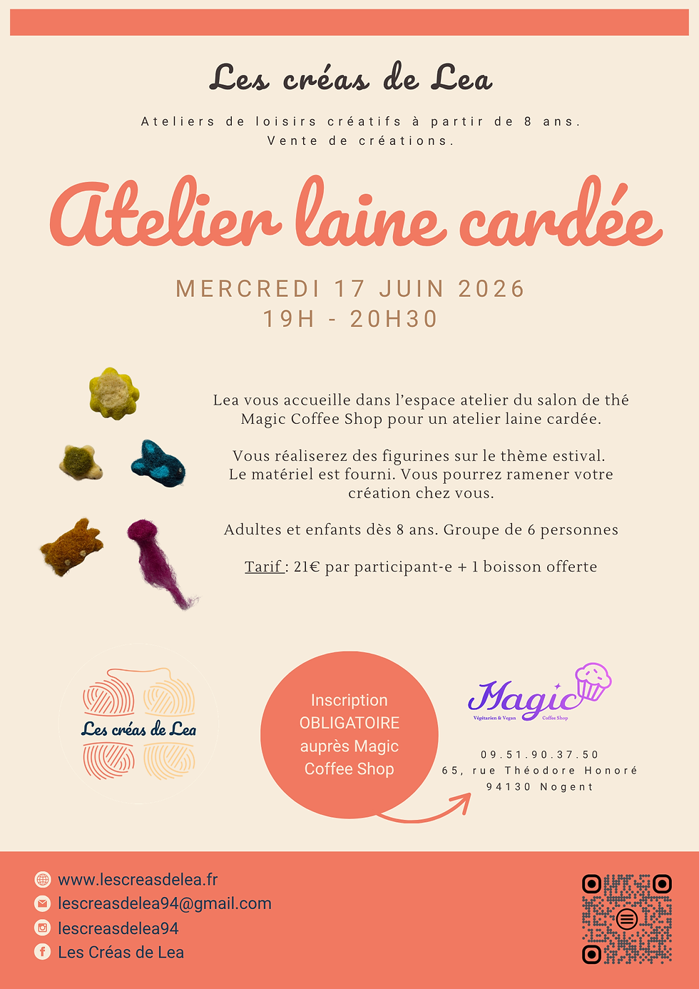 Laine cardée - 17 juin