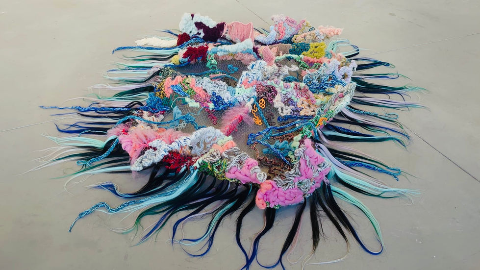 Cartographie mentale, 2,10 x 1,40 cm, Marseille, 2024