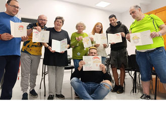 Taller de manualidades de nuestro Centro Social de Adra