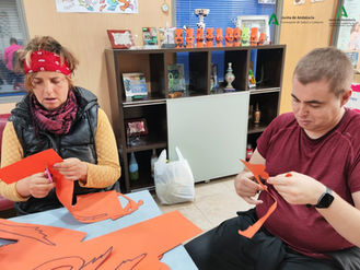 Taller de manualidades de Centro Social El Ejido