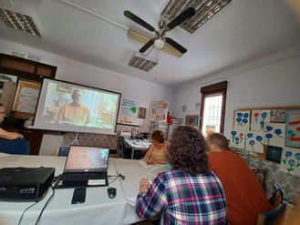 Taller psicosocial del centro social Almería