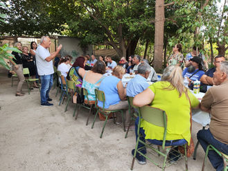 Convivencia y desayuno en El Ejido