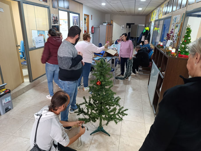 ¡Preparando la navidad!