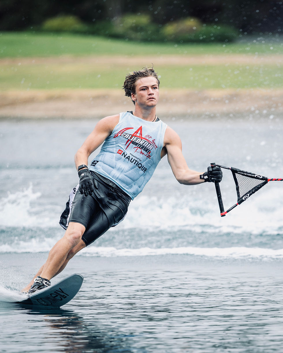 Water skiing technical mastery