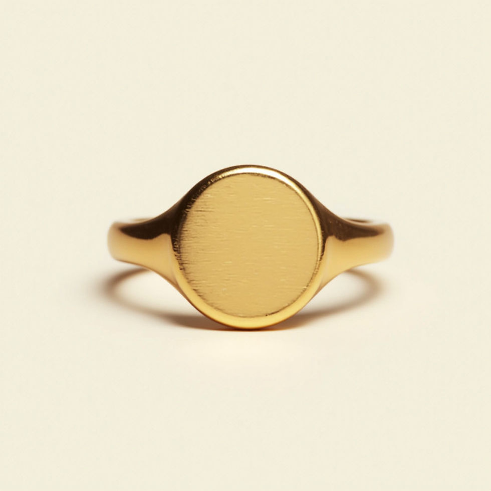 Yellow Gold Signet