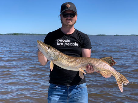 Bonus gädda vid Gös fiske i Mälaren