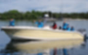 Fishing boat i Stockholm