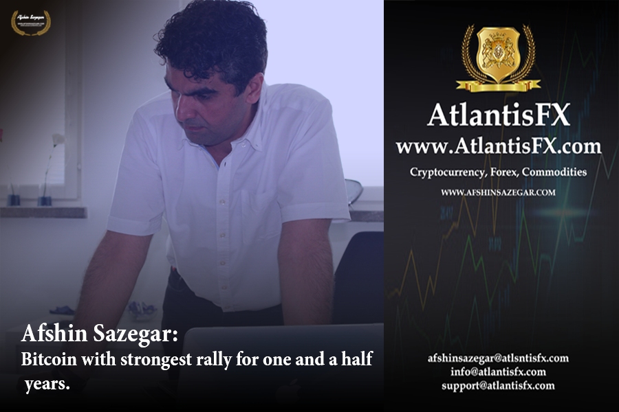 Afshin Sazegar | Bitcoin with strongest rally for one and a half years
