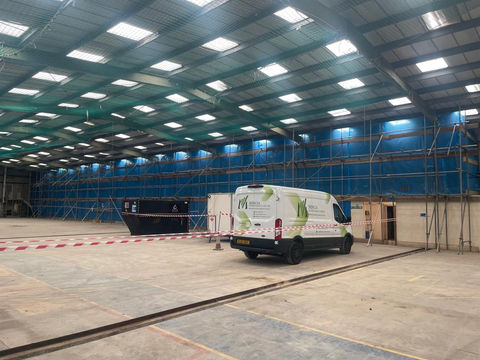Swindon Warehouse Asbestos Removal Project 1