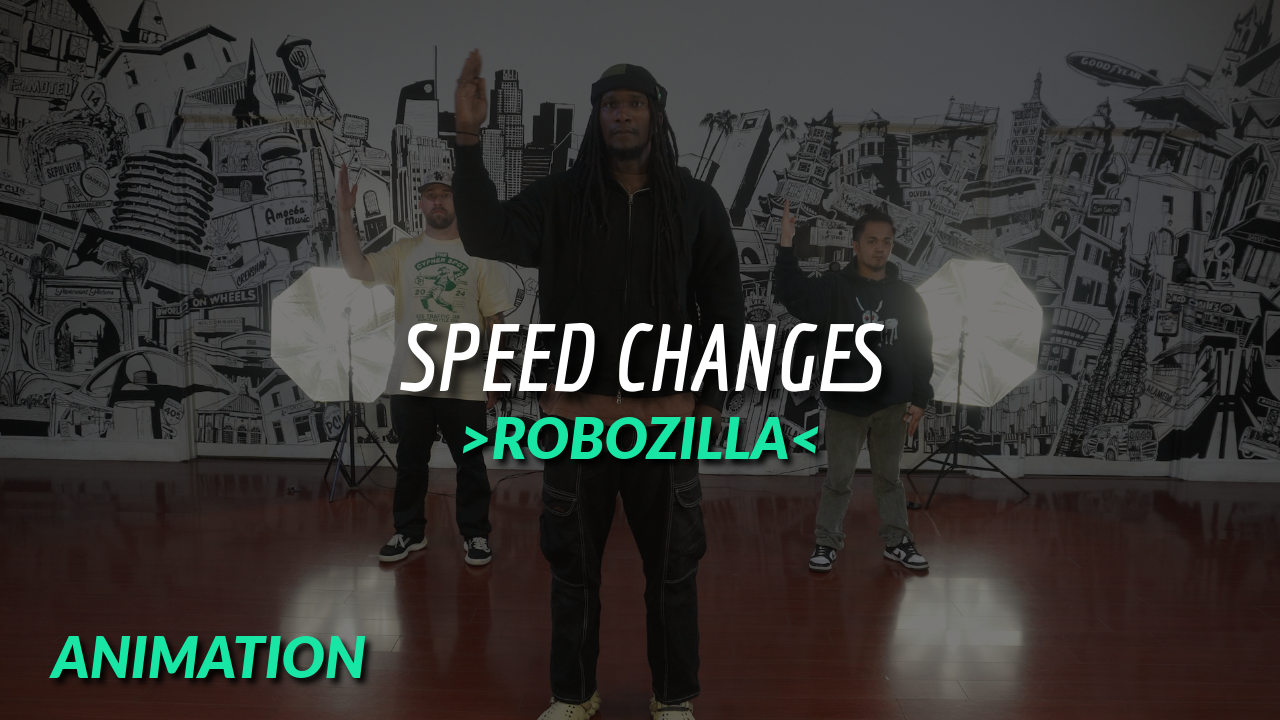 Robozilla | Speed Changes | Animation