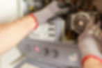 Man fixing boiler